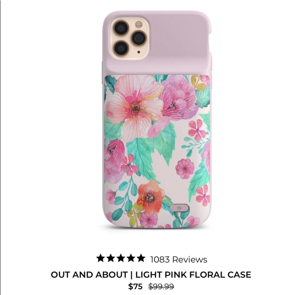 Casely battery powered charging case iPhone 11